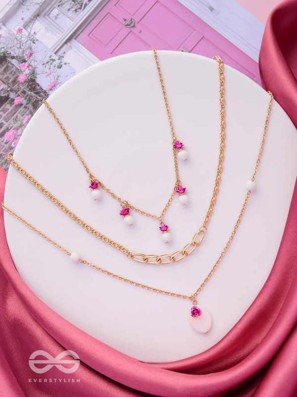 The String Lights- Golden Layered Necklace