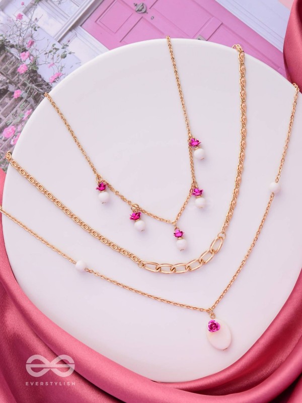 The String Lights- Golden Layered Necklace