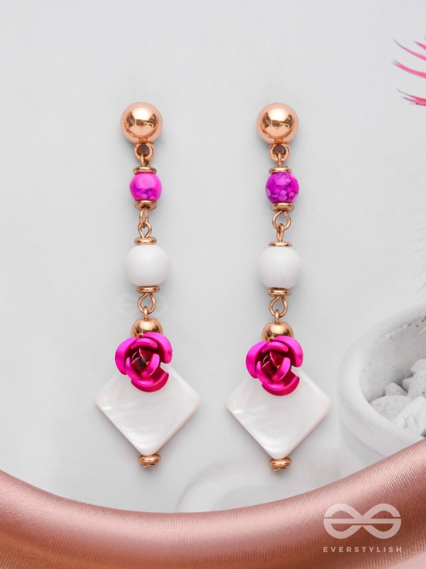 THE SPRING FLING - PLAYFUL PEARL DROP EARRINGS 