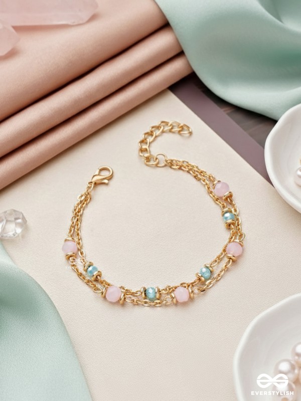 A SWEET SYMPHONY - BEADED LAYERED BRACELET