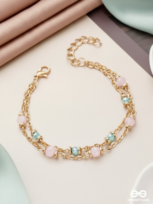 A SWEET SYMPHONY - BEADED LAYERED BRACELET