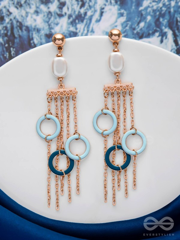 MELODIES OF RAINS- MODERN STATEMENT EARRINGS