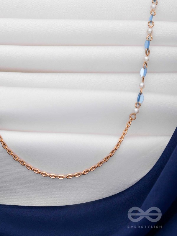 The Freshwater Magic - Beaded Two Layers Necklace With Anti-Tarnish Coating 