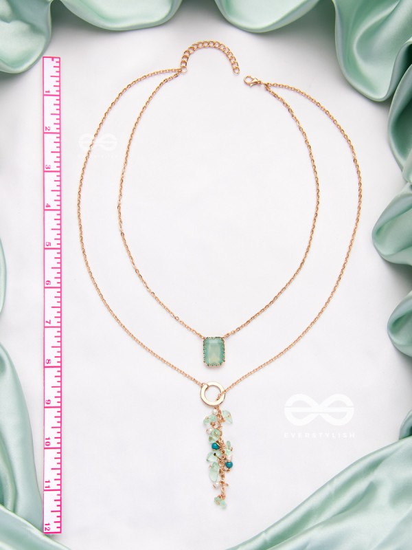 The Evergreen Charms - Classic Two Layered Neckpiece With Anti-Tarnish Coating