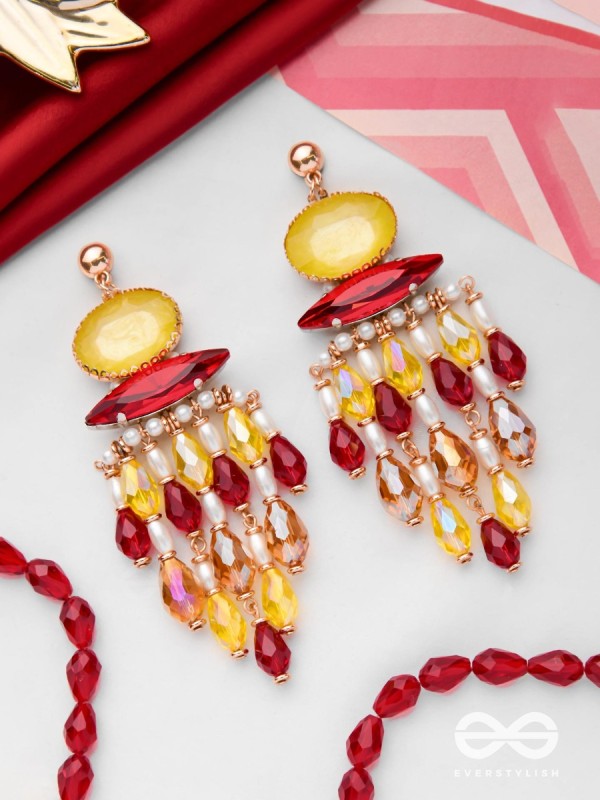 THE FIERCE ENIGMA - STATEMENT BOLD EARRINGS