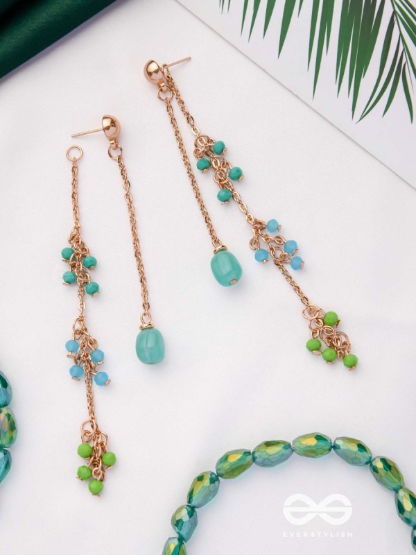 THE SONG OF AVES - GOLDEN DROP EARRING