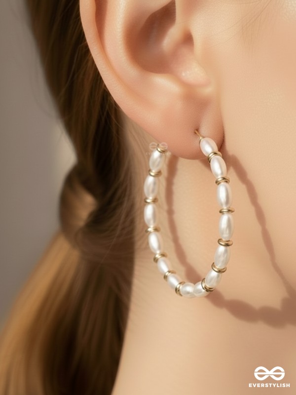 THE DREAMY DRIFT - LIGHTWEIGHT PEARL HOOP