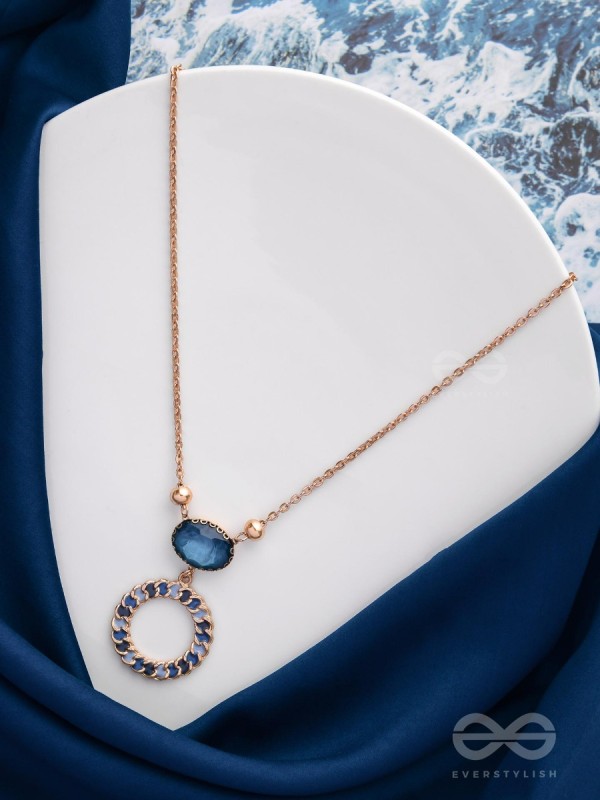 The Celestial Reflections - Casual And Modern Neckpiece With Anti-Tarnish Coating 