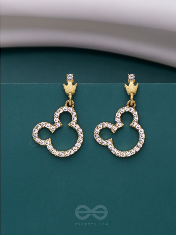 MICKEY EARS ON - CUTE SPARKLING EARRINGS