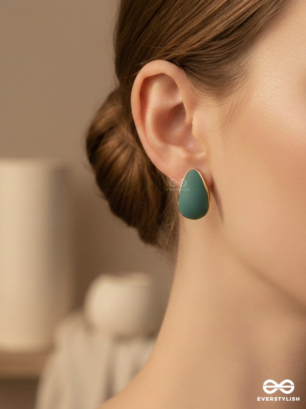 JUGGLE JIGGLE - TEAL BLUE & GOLDEN STUDS