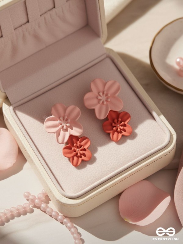 FLOWERS FOR DAYS! - CUTE DROP EARRINGS
