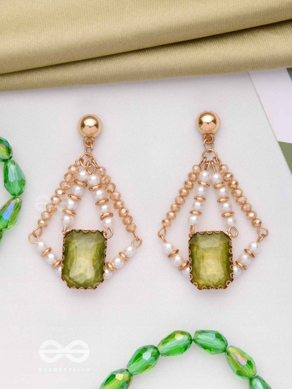 THE NATURE'S GRACE  - ELEGANT DROP EARRINGS