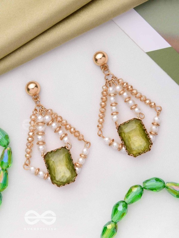 THE NATURE'S GRACE  - ELEGANT DROP EARRINGS