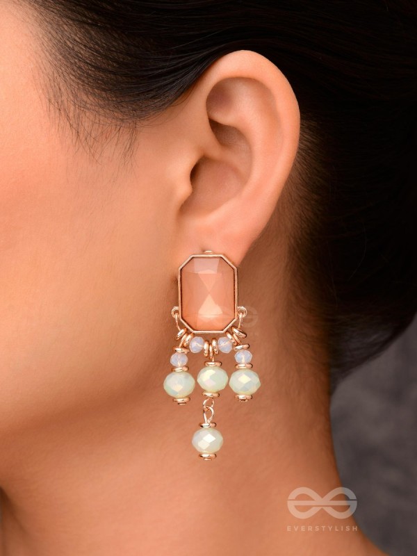 THE SHIMMER OF GLITZ - STATEMENT DROP EARRINGS