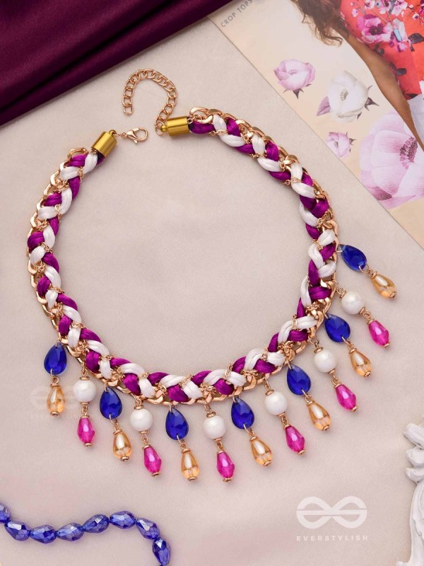 SUGAR & SPICE - MULTICOLOR STATEMENT NECKPIECE