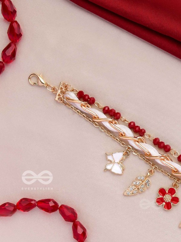 THE SCARLET'S GARDEN - STATEMENT MULTILAYERED BRACELET