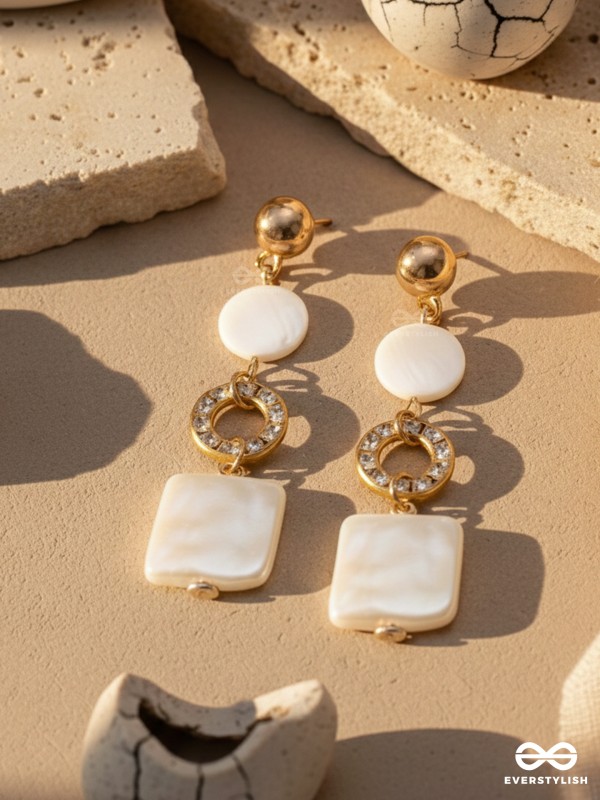 LIGHTHEARTED CHIC CHARM - CASUAL DROP EARRINGS