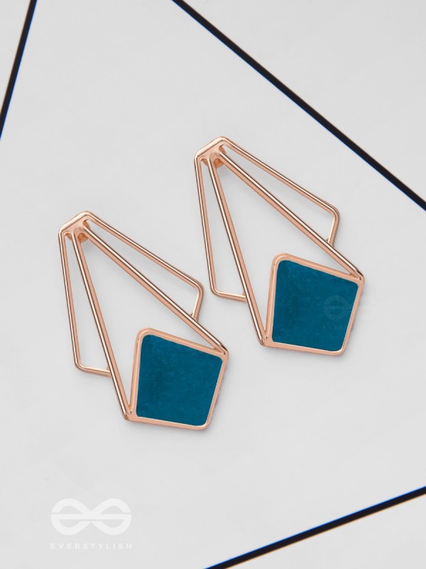 THE ARTISTIC DUSK - CASUAL ENAMELLED EARRINGS