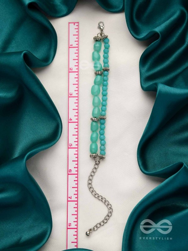 OCEANIC BLISS BEADS - MULTILAYER BEADED BRACELET