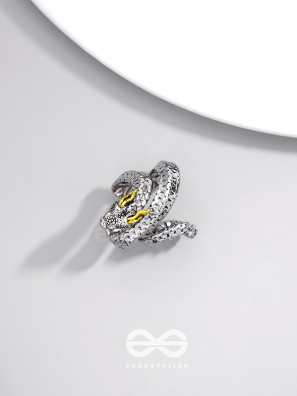 SPEAK'N PARSEL - STATEMENT SILVER RING