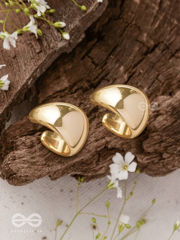 Luminary Echoes - Golden Earrings