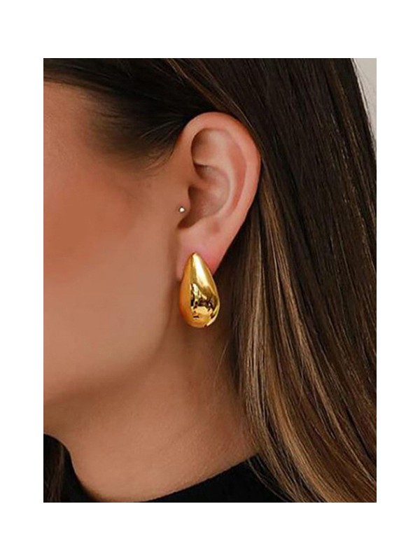 Dreamlight Haze - Golden Earrings