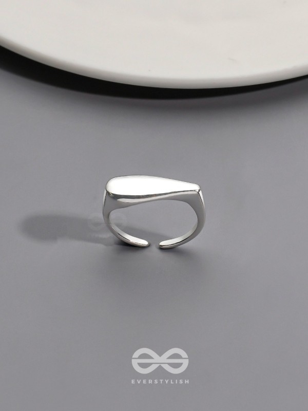 Silver Serenity - Classic Silver Ring 