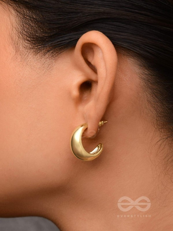 The Elysian Hoops - Golden Earrings