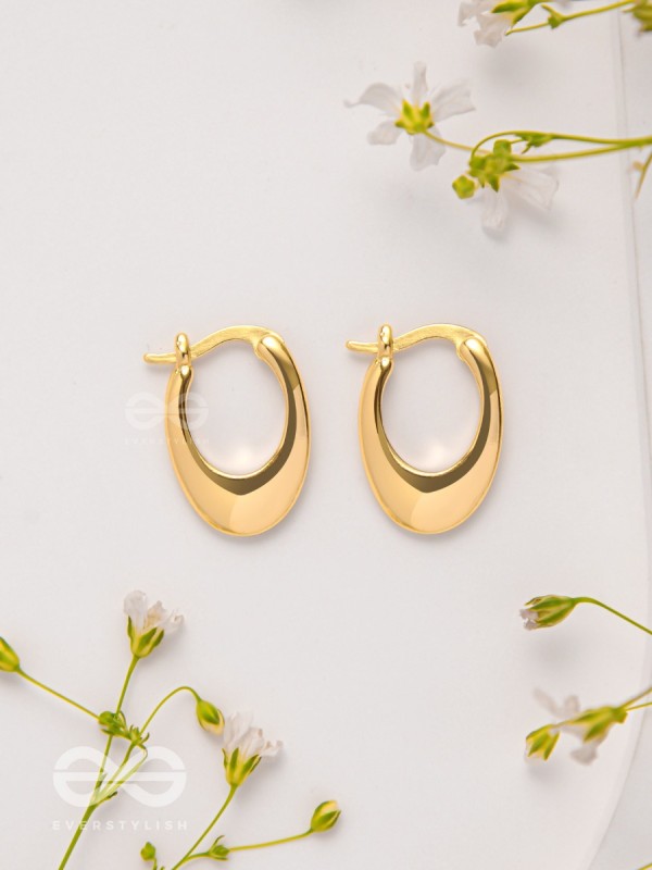 Serenity Feels - Golden Earrings