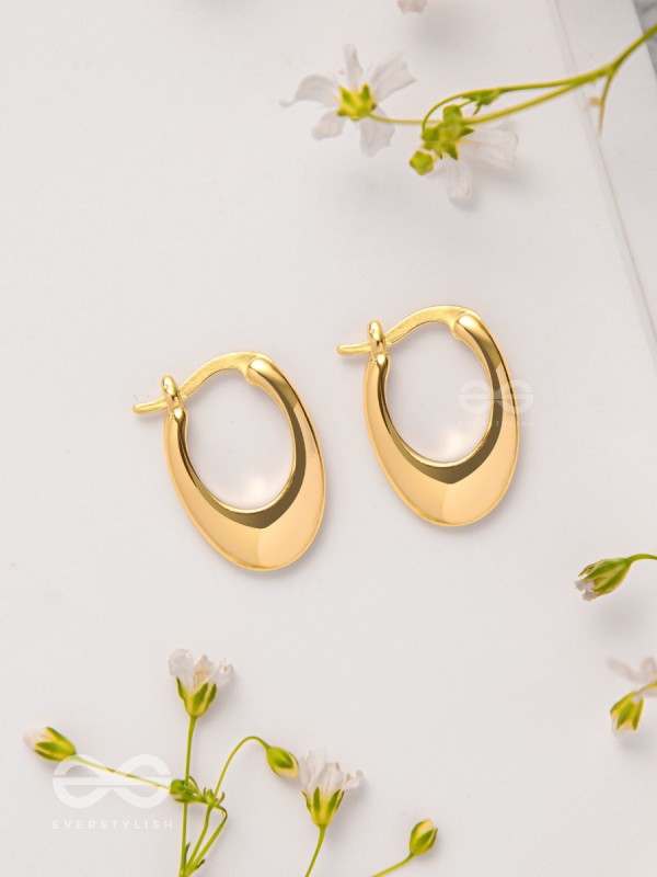 Serenity Feels - Golden Earrings