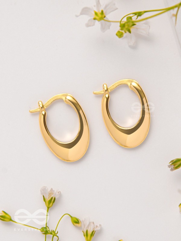 Serenity Feels - Golden Earrings