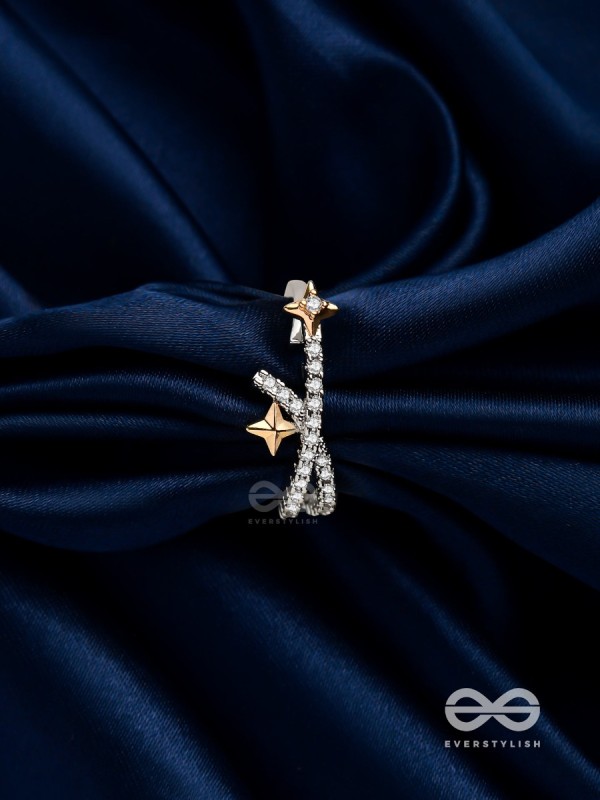 The Shooting Stars - Silver Cubic Zirconia Ring