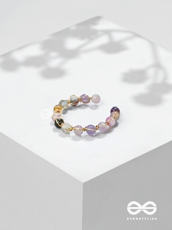 The Pastel Gravel  - Golden Ring (Adjustable)