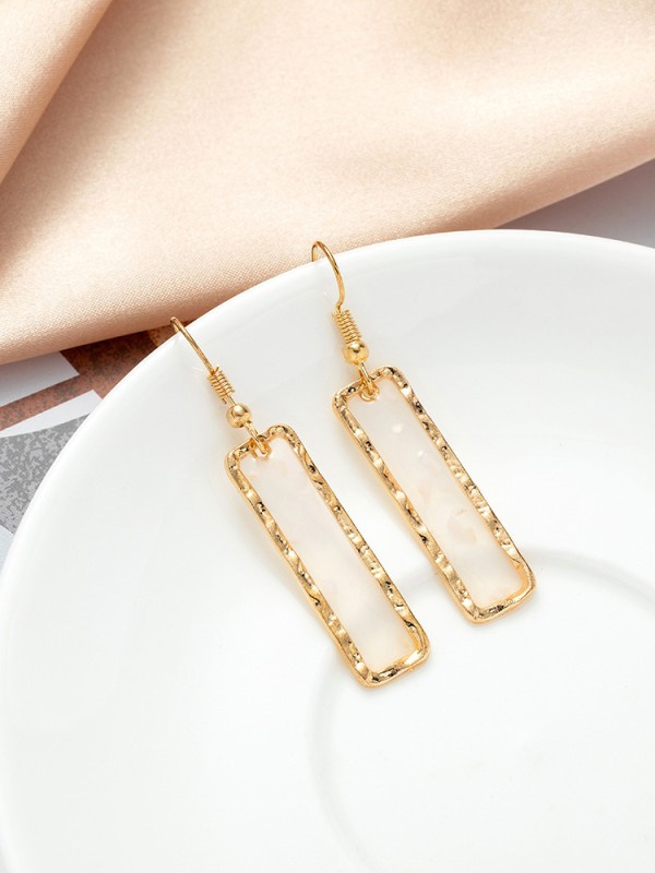 GOLDEN MIRAGE - GLITTER RESIN EARRINGS