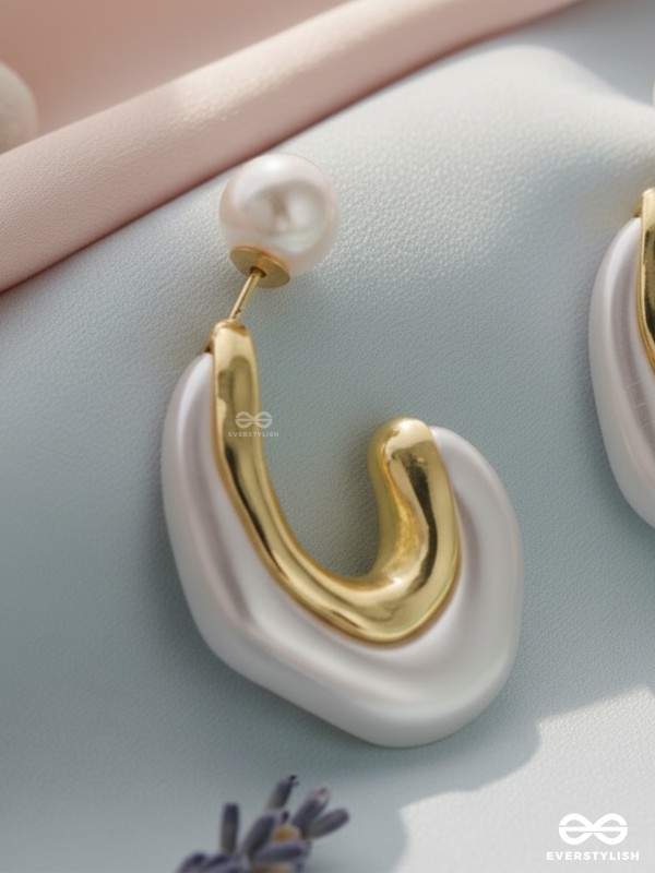 GILDED CREST - MODERN DUAL-TONE HOOPS