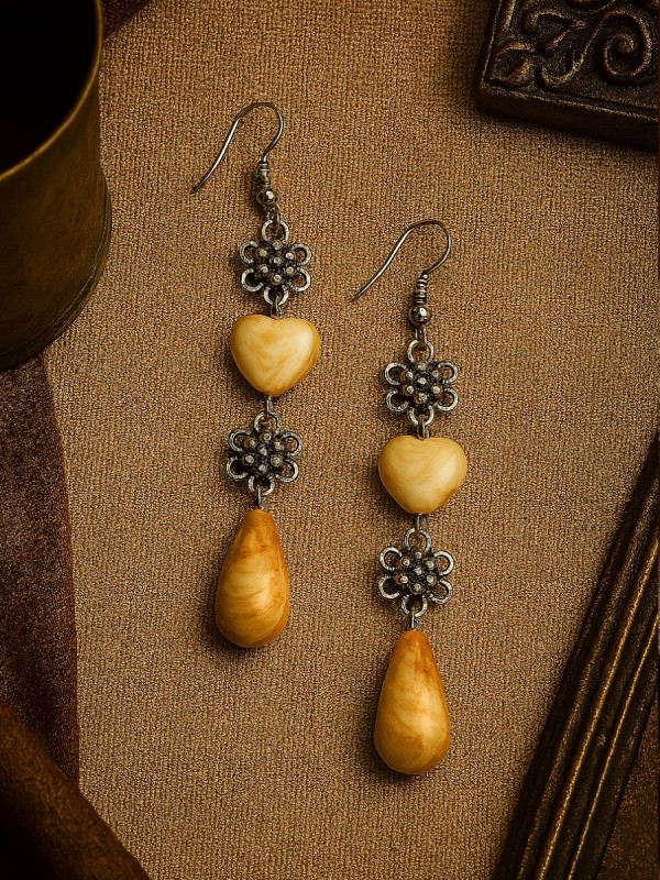 SANDSTONE BLOOM- RUSTIC CHARM DANGLERS