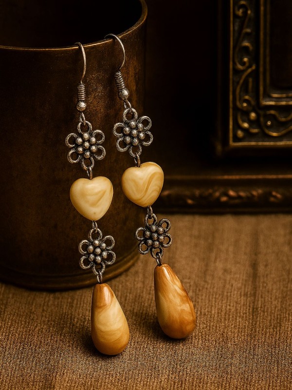 SANDSTONE BLOOM- RUSTIC CHARM DANGLERS