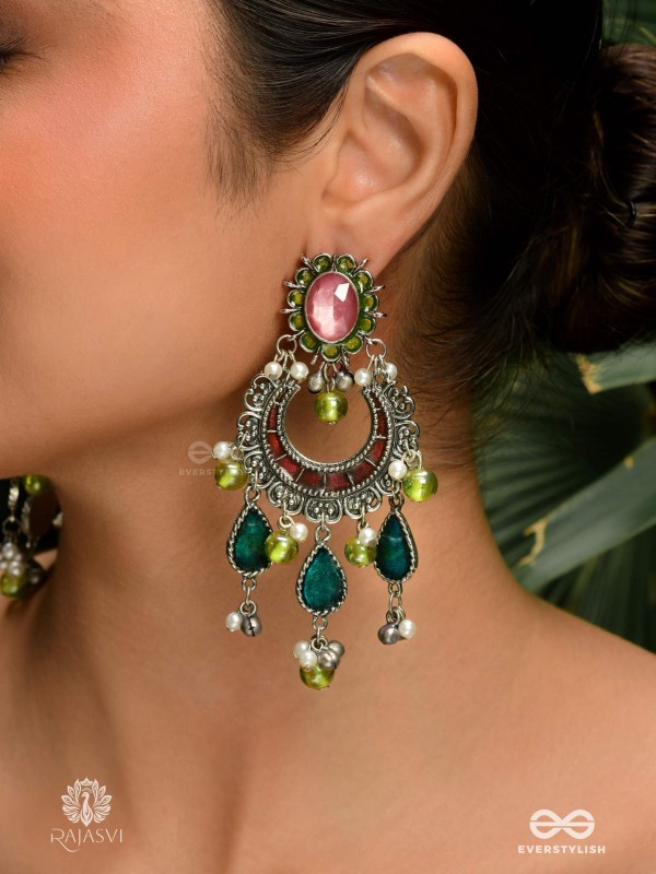 OCEAN SPIRIT - STATEMENT TRIBAL EARRING