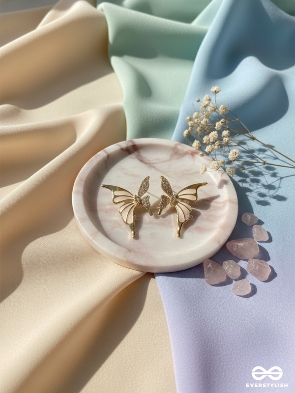 THE ETHERA – ANGELIC GOLDEN FAIRY STUDS 