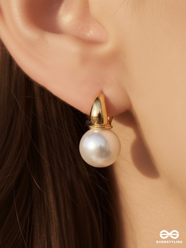 BUBBLE DROP – GLOSSY PEARL IN GOLDEN GRIP