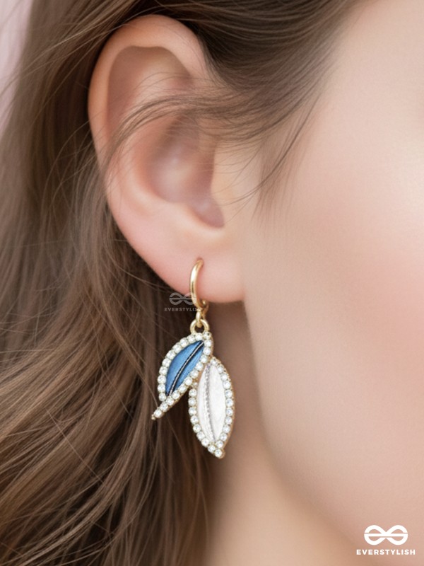 BLUE BREEZE – CHIC LEAF DANGLER