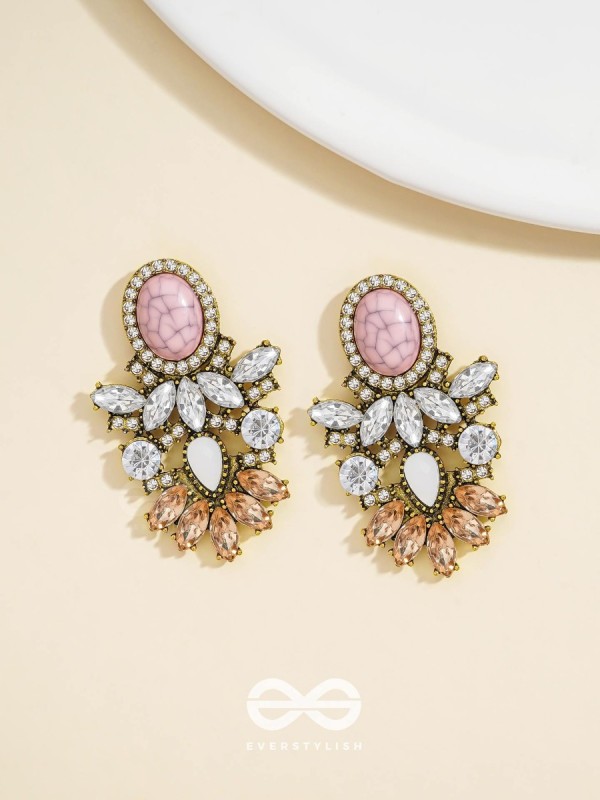 The Royal Affair Studded Dazzling Earrings 