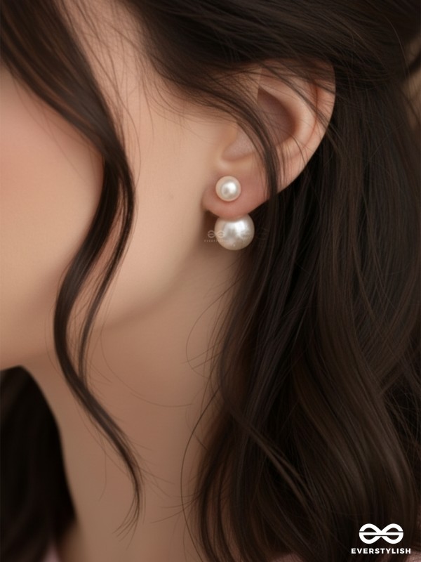 Simplicity is Endearing, Precious Pearl earrings