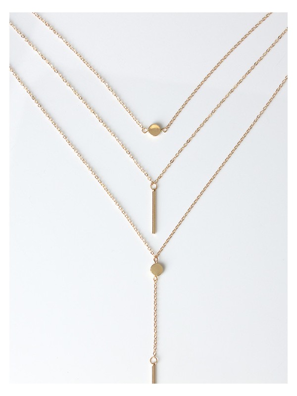 The Style Slayer Multilayered Golden Necklace