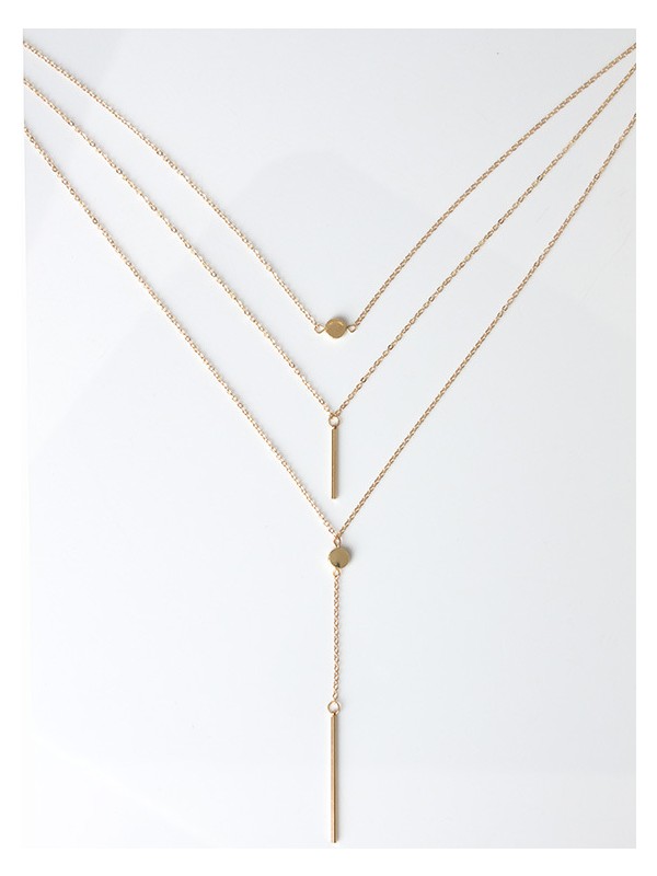 The Style Slayer Multilayered Golden Necklace