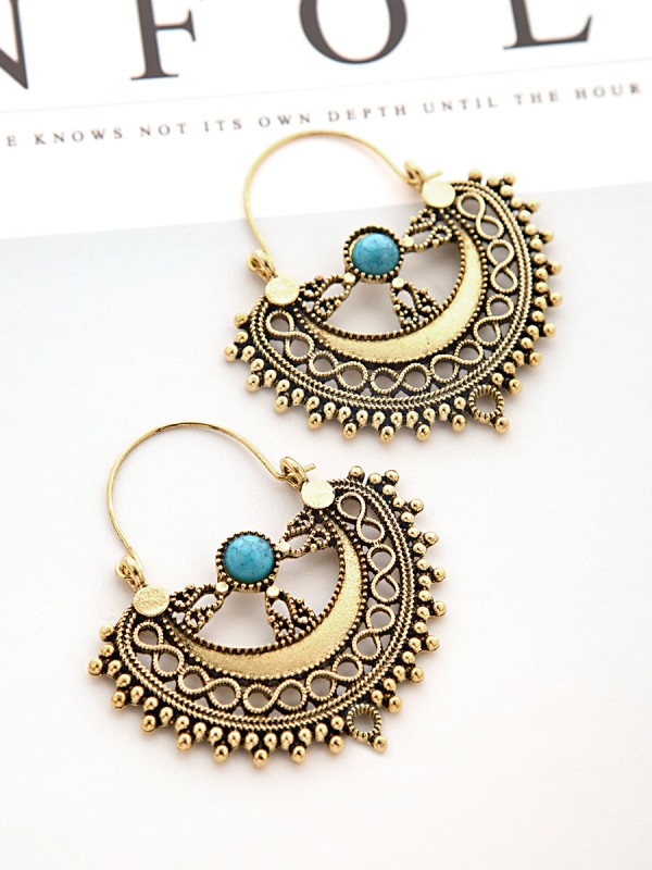 The Ethnic Elegance Statement Earrings