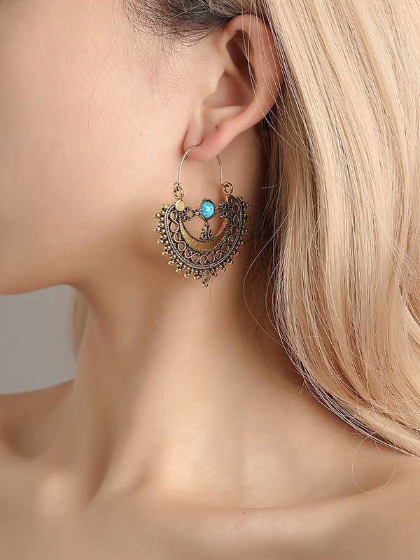 The Ethnic Elegance Statement Earrings