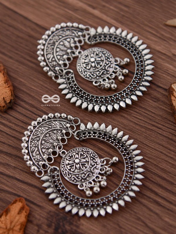 The Glorious Ethnic Statement Makers - Oxidised Boho Earrings