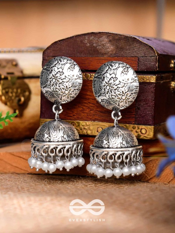 The Love for Intricacy- Oxidised Boho Earrings