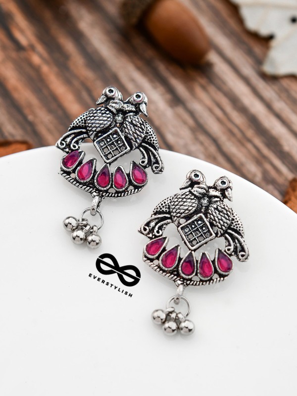 The Vintage Artwork - Hot Pink - The Embellished Oxidised Collection